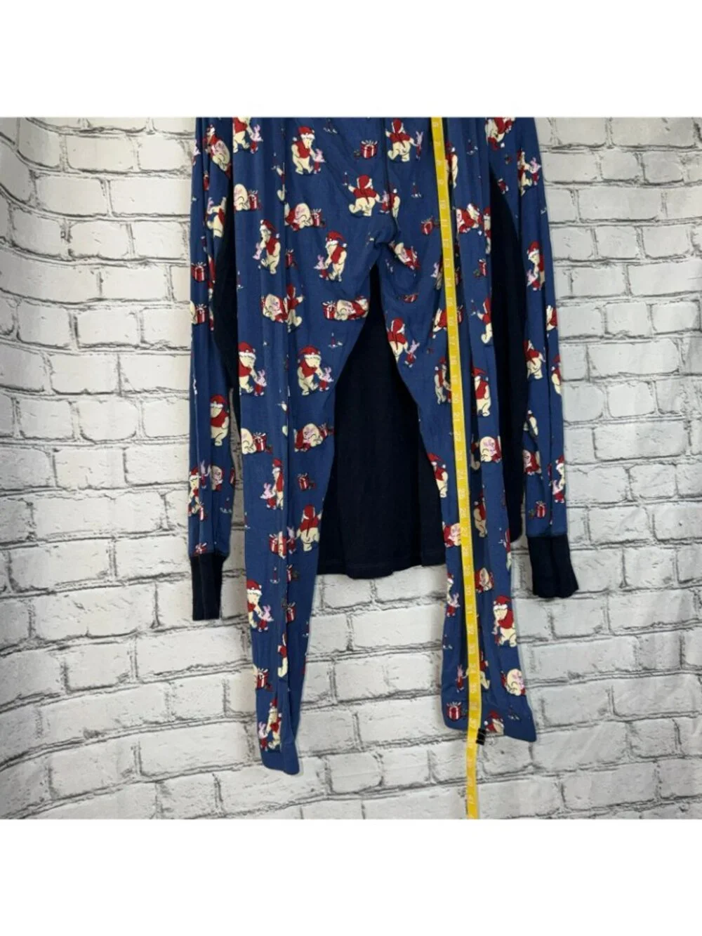 Disney x Munki Munki Womens Winnie the Pooh Pajamas Set Sz 2XL Holiday Christmas - Picture 7 of 12